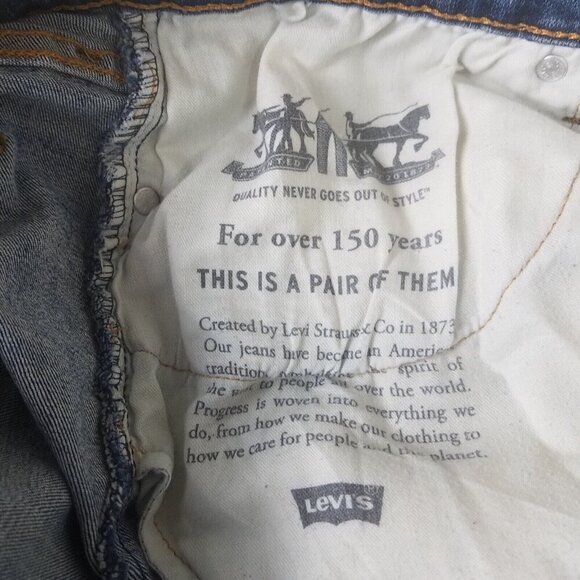 Levi 533 vintage traditional blue jeans W36xL30 red tag - Picture 13 of 15